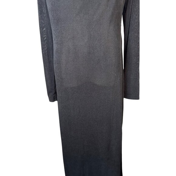 NWT Band Of The Free Large Long Black Maxi Cocktail Dress - Picture 16 of 16